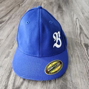 Tattoo Bulletts Ink 210 Fitted FlexFit Hat BLUE (Fits 7 1/4- 7 5/8)